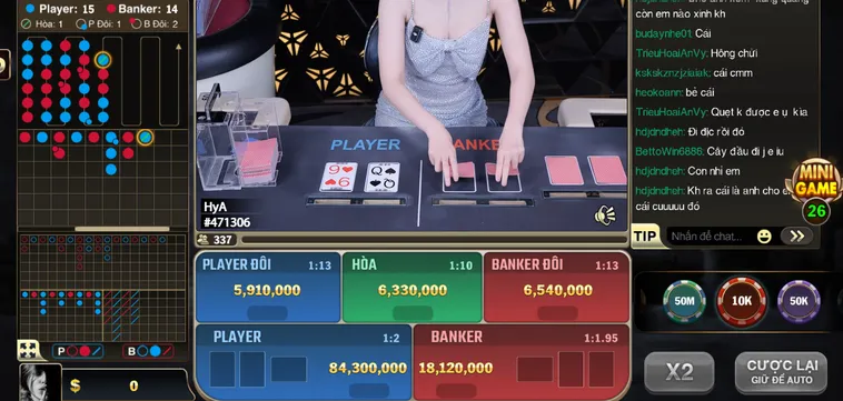 Baccarat BigWin Livestream Tại B52 Club Sảnh Bài Đẳng Cấp Thắng Lớn