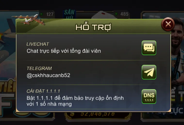 Đội ngũ hỗ trợ 24/7 đa kênh.