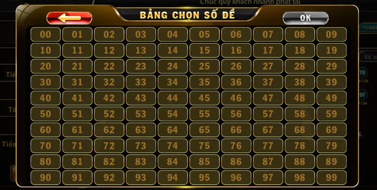 Chọn số chuẩn cược chuẩn tại B52.
