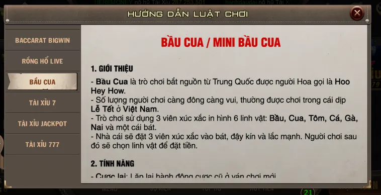 Trải Nghiệm Đỉnh Cao Cùng Casino Bầu Cua Tại B52 Club Đổi Thưởng Cực Lớn