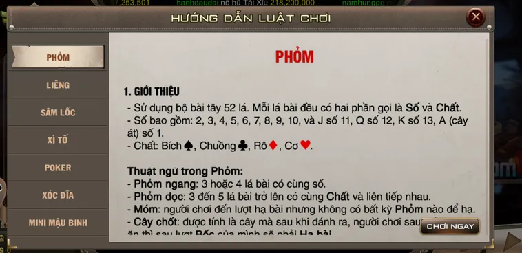 Bí Kíp Chặt Heo Ăn Tiền Khi Chơi Phỏm Tại B52 Club Đỉnh Cao Nhất