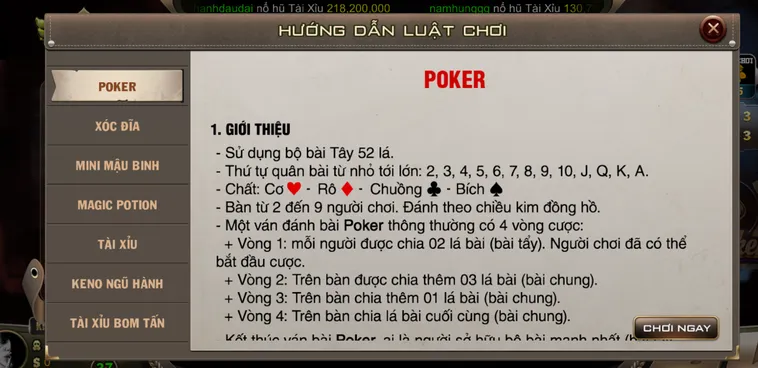 Đỉnh Cao Poker Tại B52 Club Sân Chơi Trí Tuệ Cho Những Game Thủ Pro