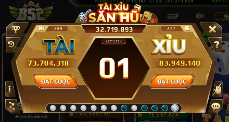 Tham Gia Casino Tài Xỉu Tại B52 Club Để Nhận Thưởng Cực Khủng
