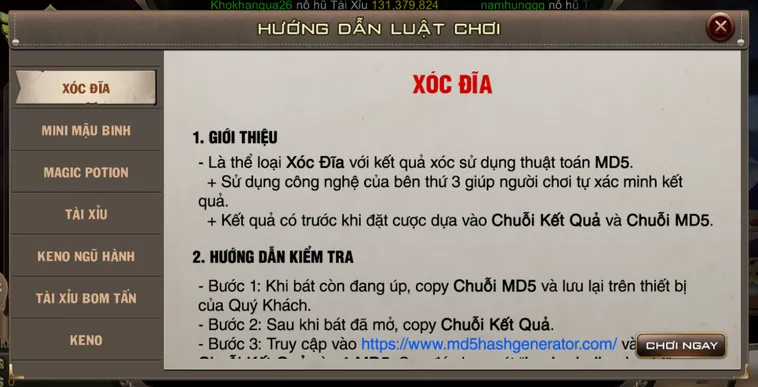 Chinh Phục Casino Xóc Đĩa Tại B52 Club Với Tỷ Lệ Ăn Cực Đỉnh