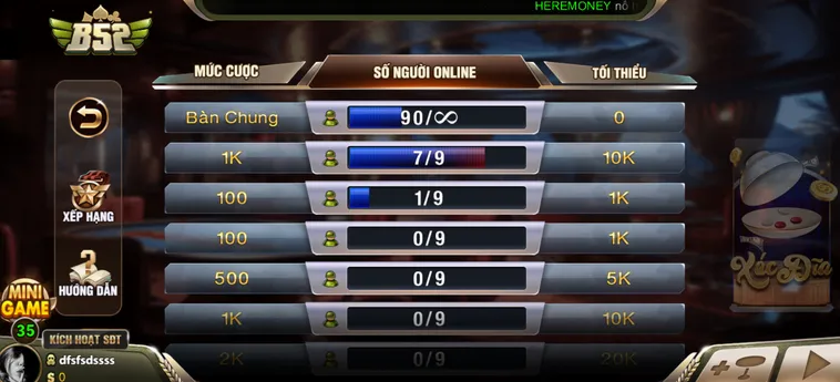 Chinh Phục Casino Xóc Đĩa Tại B52 Club Với Tỷ Lệ Ăn Cực Đỉnh